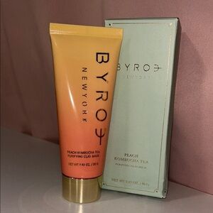 BYROE Peach Kombucha Tea Purifying Clay Mask